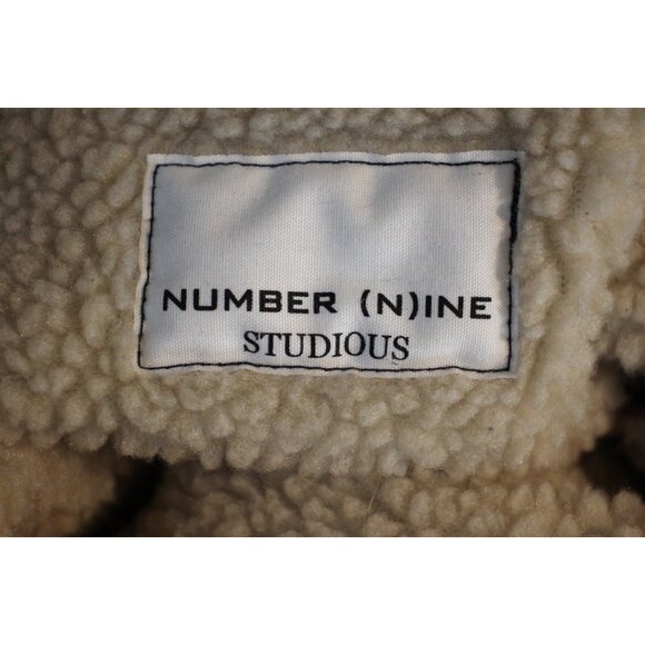 Number (N)ine Nine Studios Japan Mens 1 Wool Lined Trench Coat RARE Q1036 - Picture 5 of 6